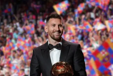 El astro argentino conquistó su Balón de Oro número 8 en su carrera