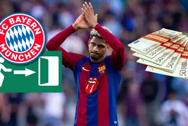 El Bayern pagaría al Barça 80 millones por Araújo y el charrúa dejó la puerta abierta 
