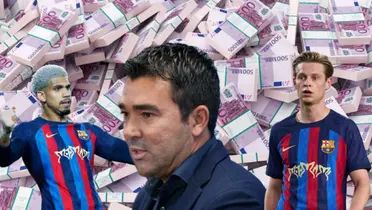 El conjunto blaugrana podría hacerse con la friolera cantidad de 200 millones de euros si deja salir a estos dos jugadores, lo que dijo Deco