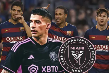 El delantero uruguayo está a punto de firmar por el Inter Miami de Messi para la próximas temporada de la MLS, pero mira los pormenores de la MSN en Barça 