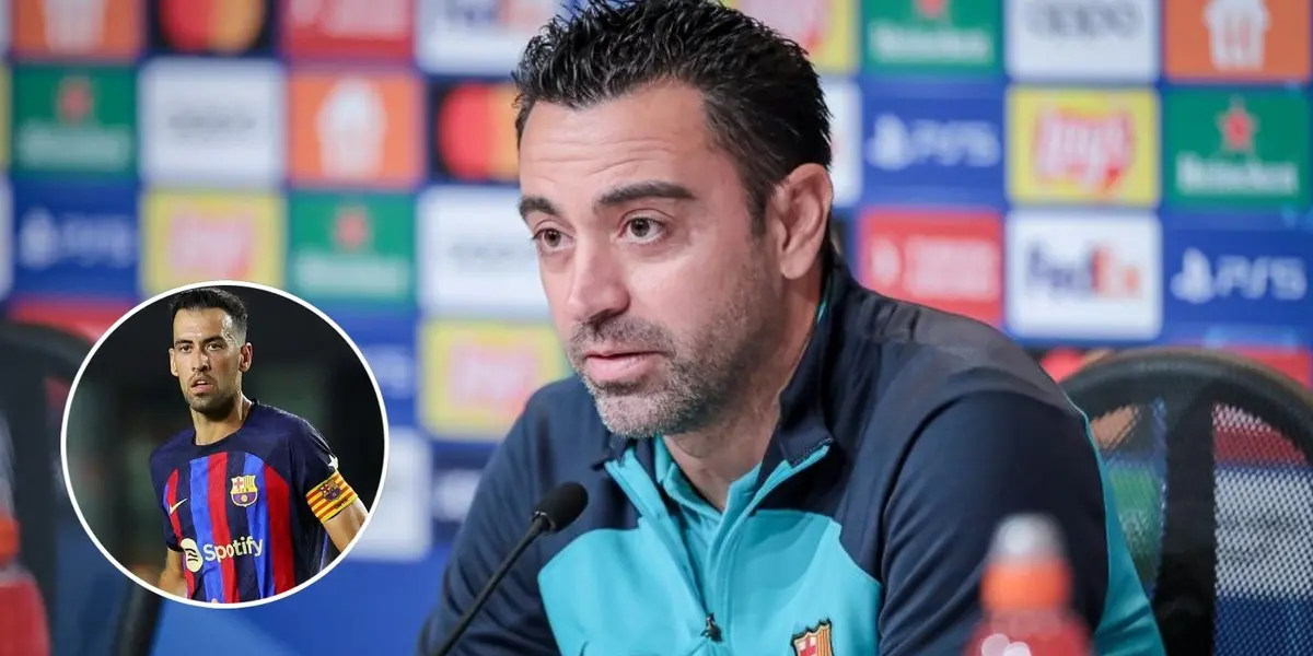 El entrenador del Barcelona se refirió al pivote, cuando fue preguntado en rueda de prensa