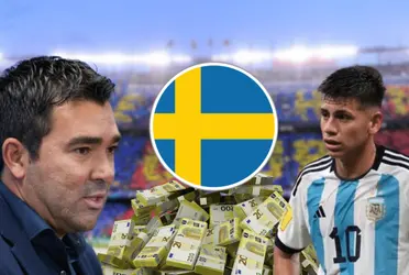El jugador argentino cuesta una fortuna para los números del Barça y es por ello que estaría centrando sus fuerzas en esta joya de Suecia 