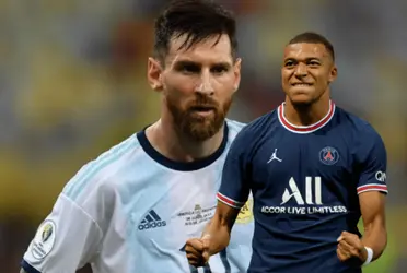 El jugador que es amigo y compañero de Mbappé en PSG e hizo calentar a Messi con un gesto, que así le respondió una ves terminado el encuentro ante Uruguay 