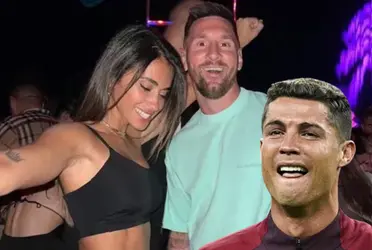 El portugués sigue quejándose, mientras que Messi disfruta de la vida nocturna de Miami