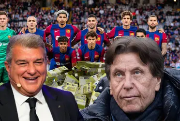 El presidente del Barça y el representante de jugadores estuvieron reunidos en Barcelona ayer por la noche 