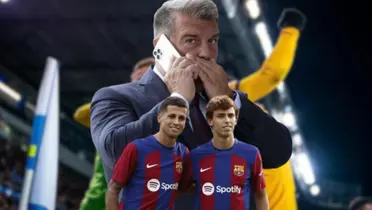 El presidente del club tiene claro que hará con los dos portugueses al finalizar la campaña 