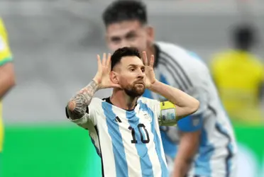 El sucesor de Messi en Argentina estaría siguiendo los pasos del astro argentino con respecto a ganarle a Brasil 