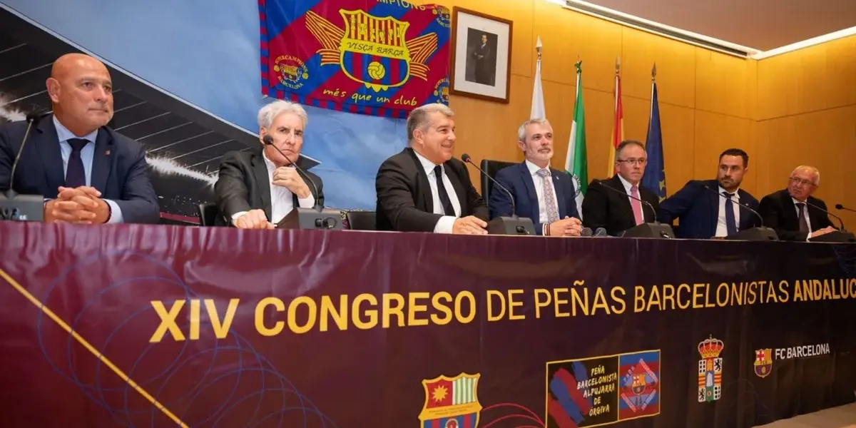 En el marco del Congreso de Peñas Barcelonistas de Andalucía, Ceuta y Melilla, habló el presidente del Barça y dejó en claro sus pensamientos