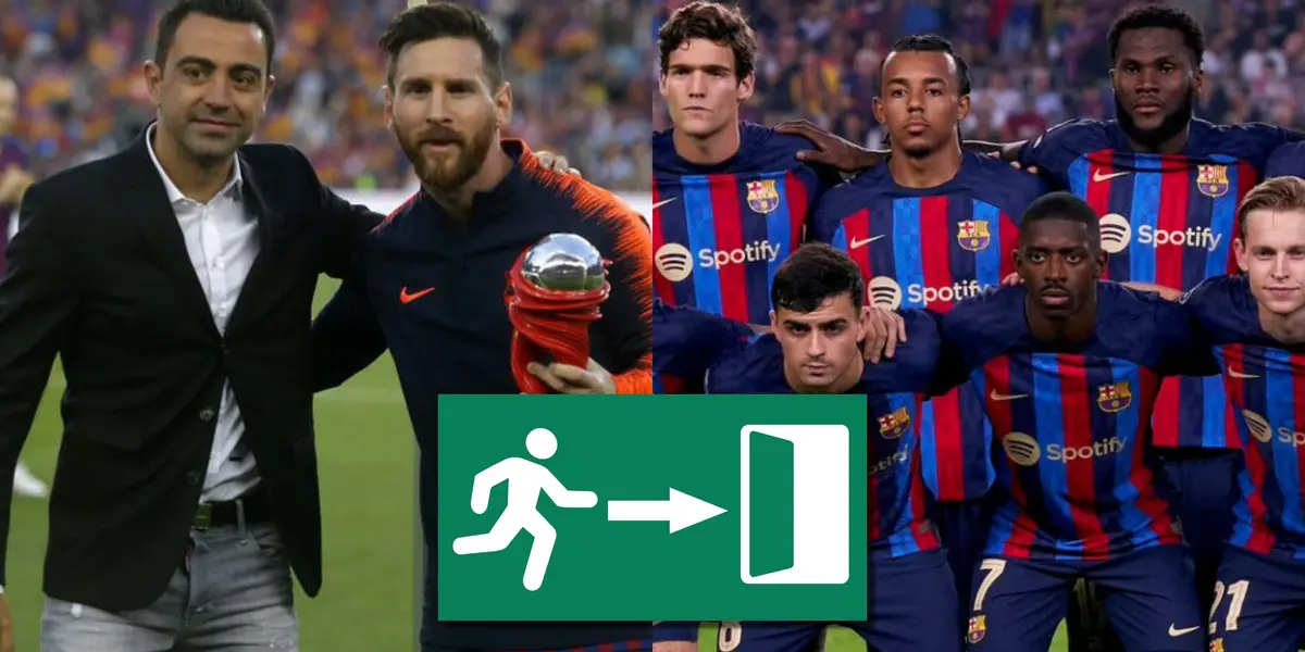 Hay un jugador del FC Barcelona que no se baja el sueldo y esto bloquea el regreso de Messi, Xavi no dudó en abrirle las puertas