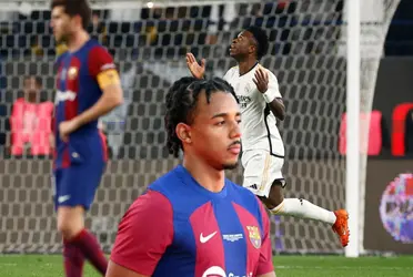  Koundé achicó dos veces mal y el Barça pierde la final ante el Madrid 