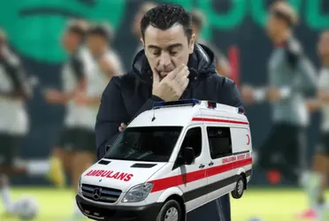 La plaga de lesiones no para en el Barça y cuando todo era felicidad por un parón FIFA sin bajas, llegó la octava lesión para Xavi 