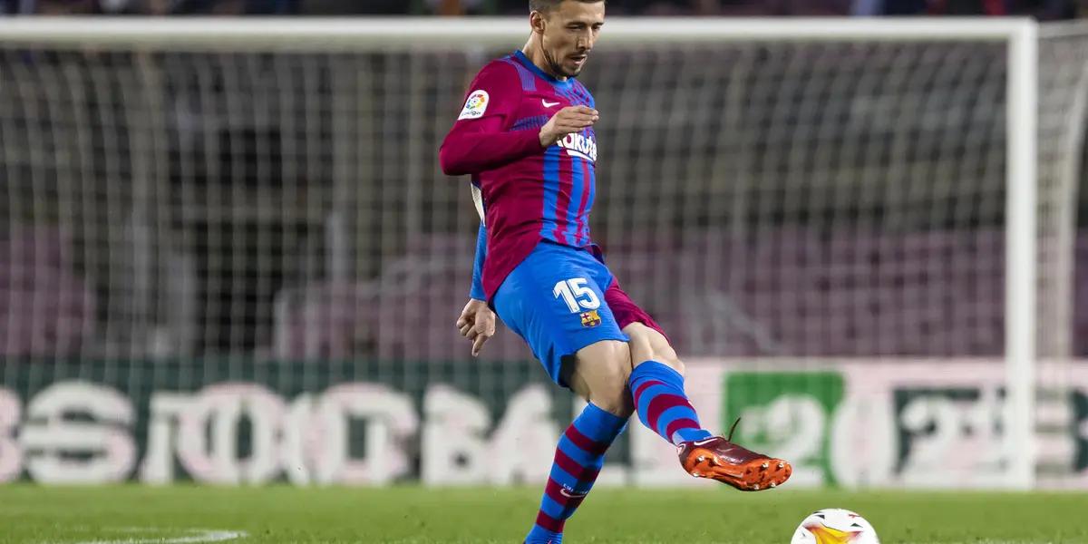 Lenglet con el Barça