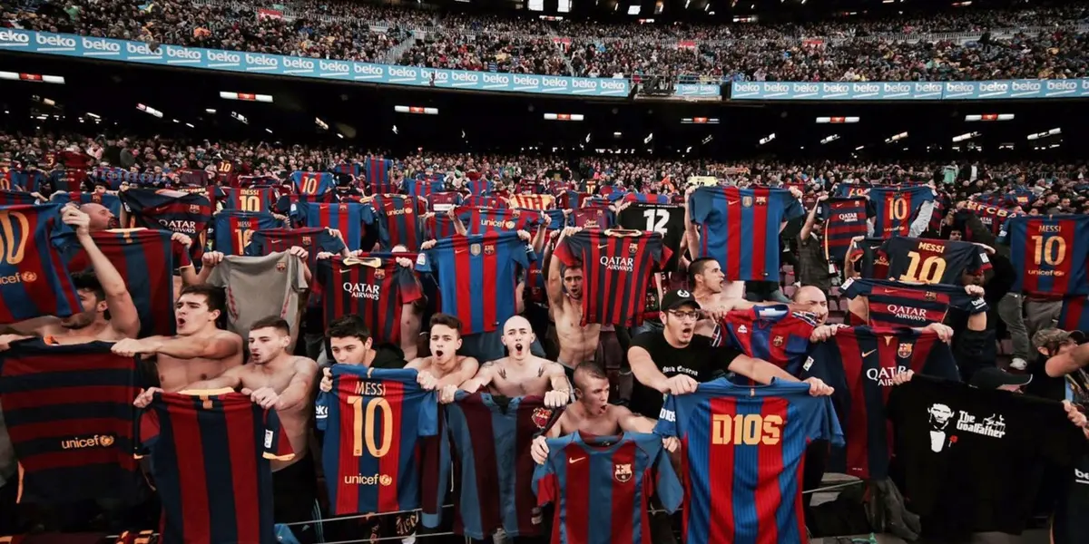 Los aficionados del Barcelona se habrían puesto de acuerdo para corear el nombre del ídolo culé en el partido de hoy