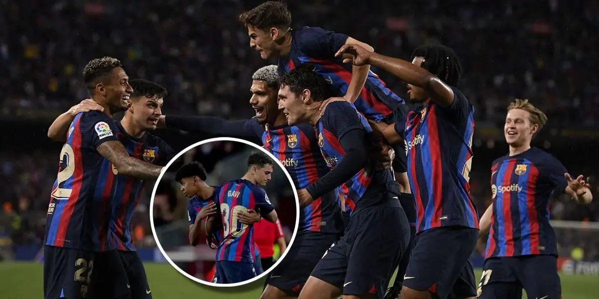 Uno de los jugadores del Barcelona se sorprendió al ver jugar al chico de 15 años en el Camp Nou y trazó un paralelismo con él mismo