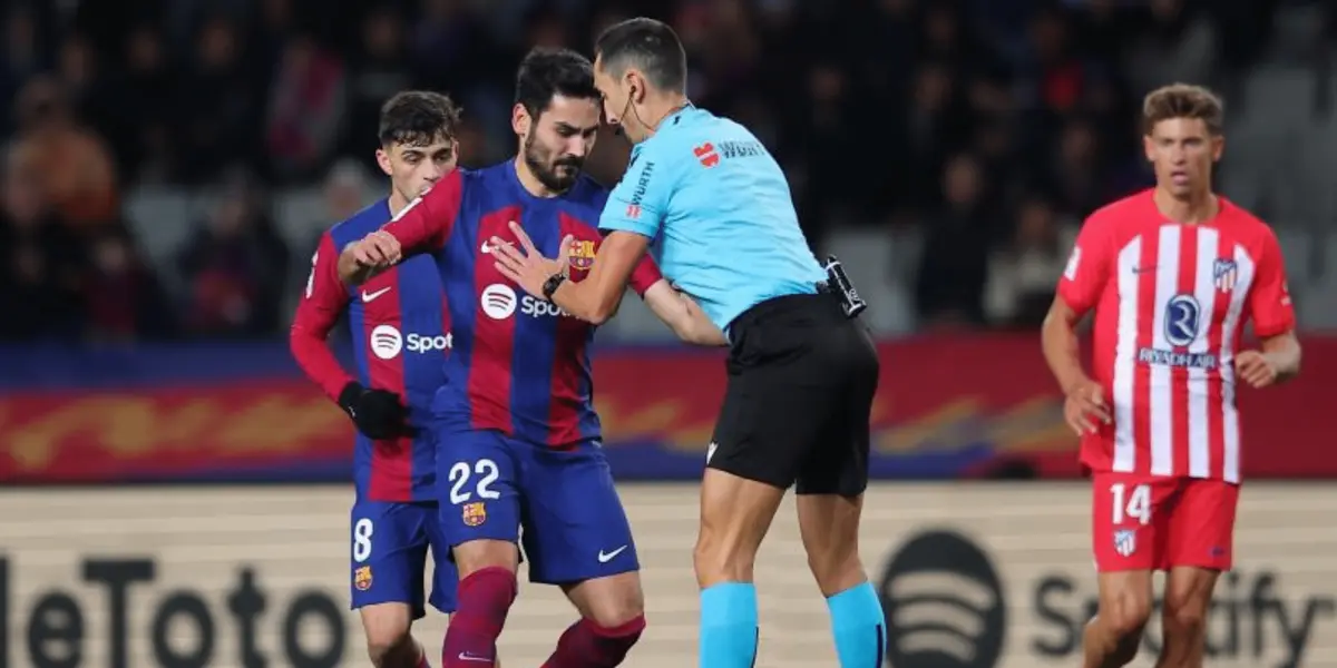 El Barça fue perjudicado ante el Atleti y encima los colegiados quisieron hacer cosas extras para sancionar al club
