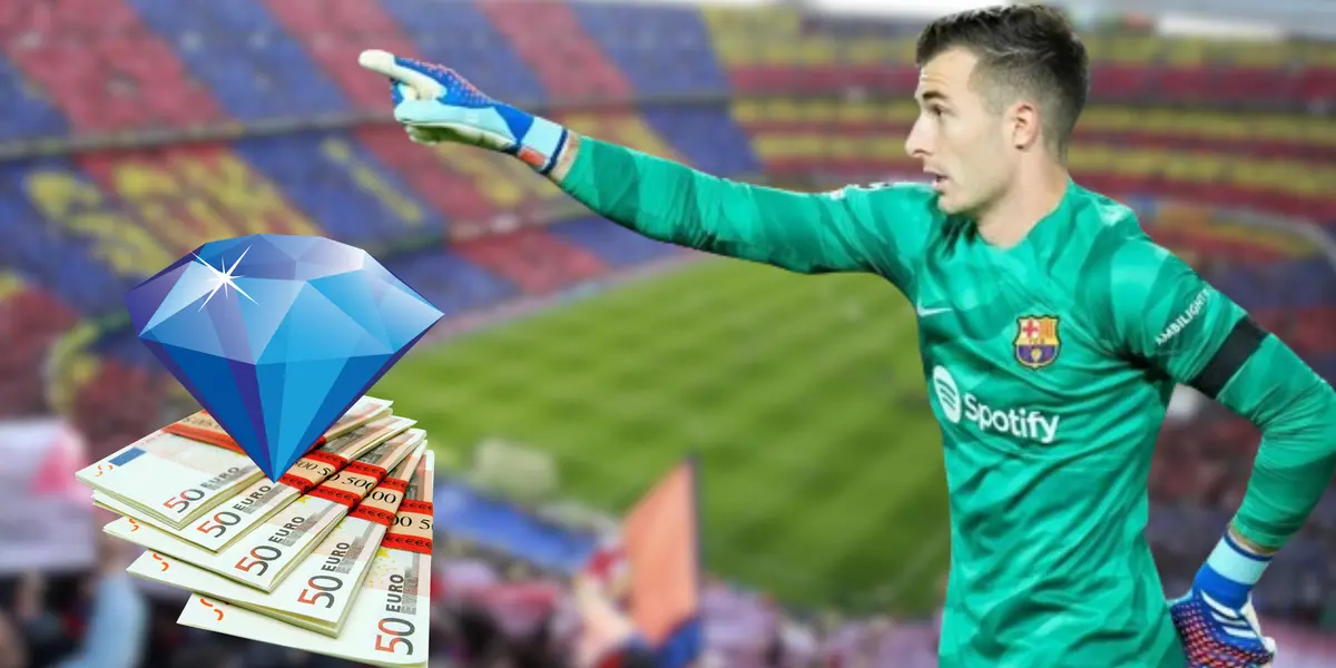 El conjunto blaugrana mantiene a Iñaki en portería por la lesión de ter Stegen, pero ahora apostarían por una joya