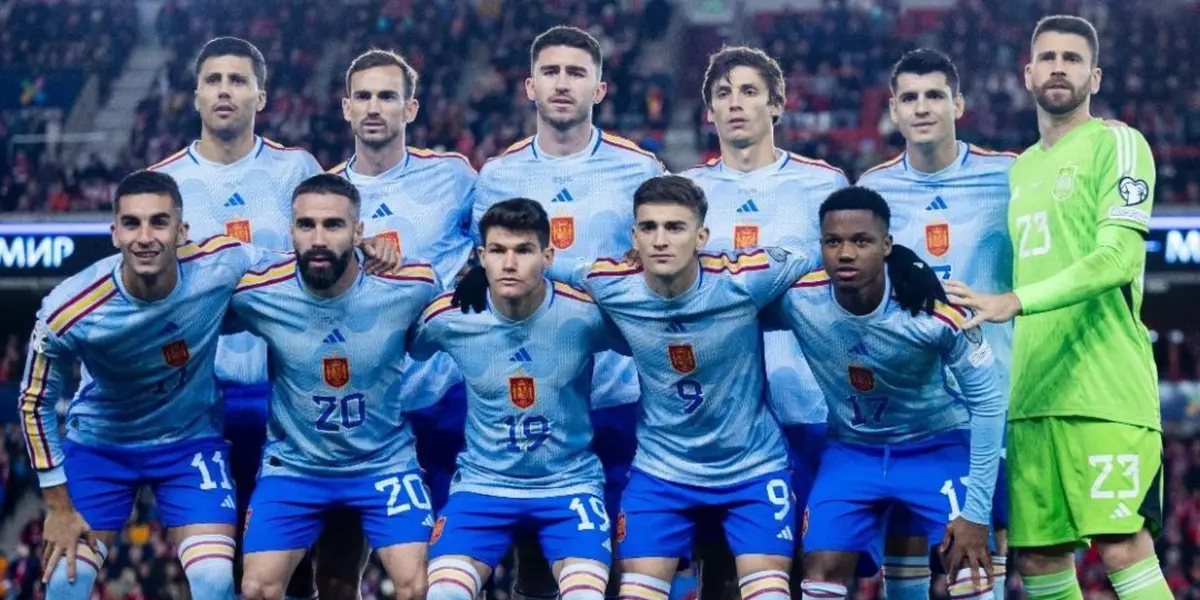 El delantero colchonero se marcó un blooper increíble y le quitó la posibilidad a España de irse al entretiempo ganando