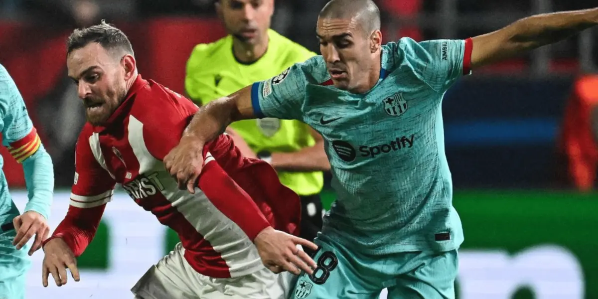 El mediocampista del Barça está cerrando un partido realmente nefasto y ha salido en la foto de los dos goles concedidos