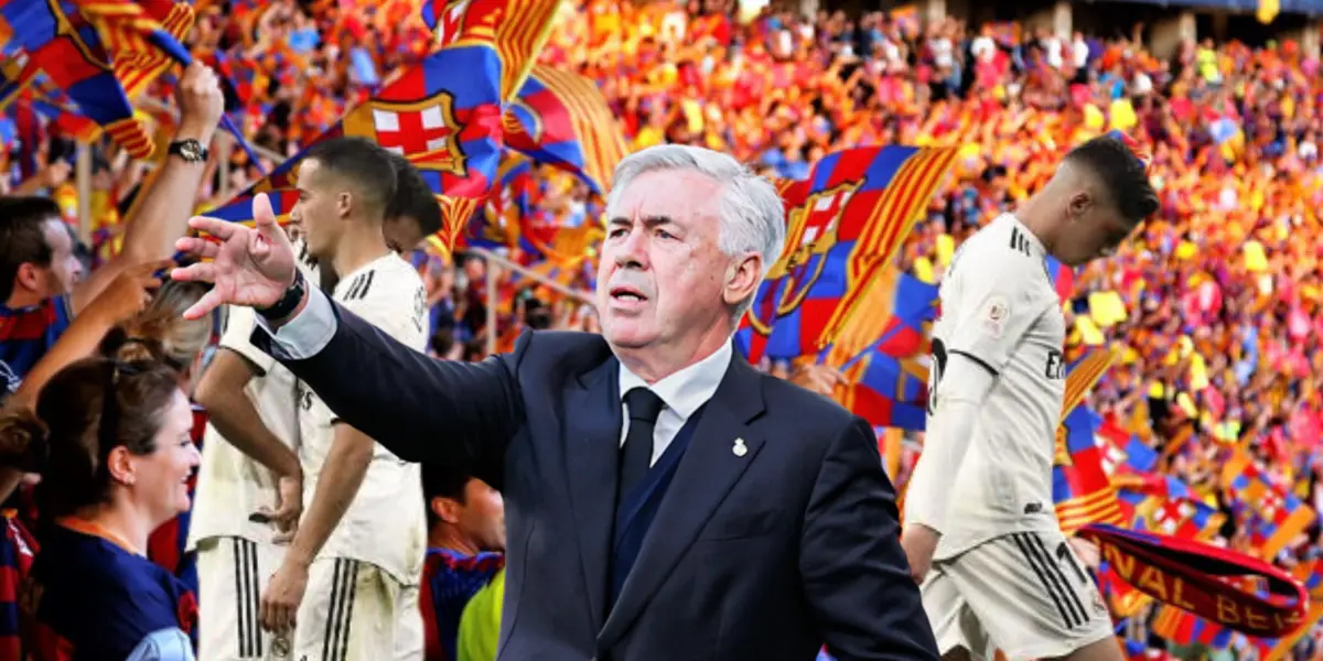 Festeja Barça, Ancelotti confirmó a este jugador en Madrid que fue un fiasco vs Atleti