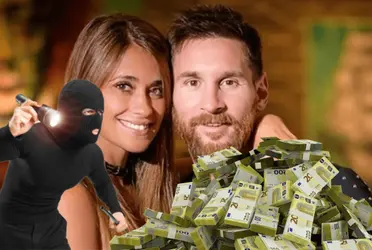 La selección de Messi le ganó a Brasil, pero a su esposa le robaron unos cuantos millones de euros de su local
