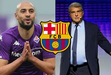 Amrabat se ofrece a Barcelona pero esto le dijo Laporta