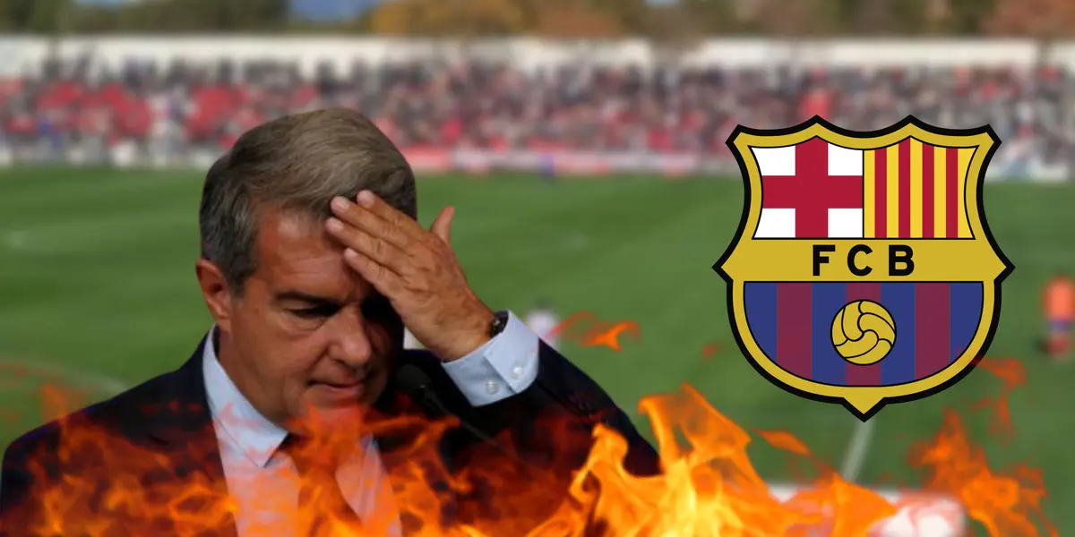 Arruinó muchísimo al FC Barcelona con su gestión y está mirando el partido vs el Barbastro 