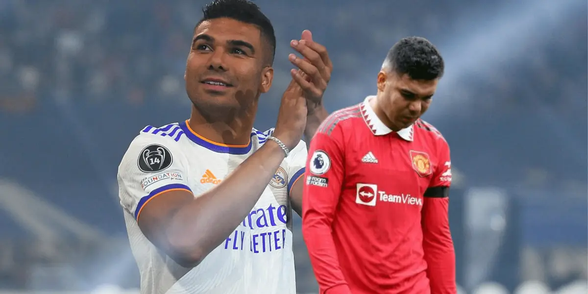 Así queda expuesta el Madrid ante las expulsiones de Casemiro en el United, que demuestran la impunidad que tenía para pegar vistiendo de blanco 