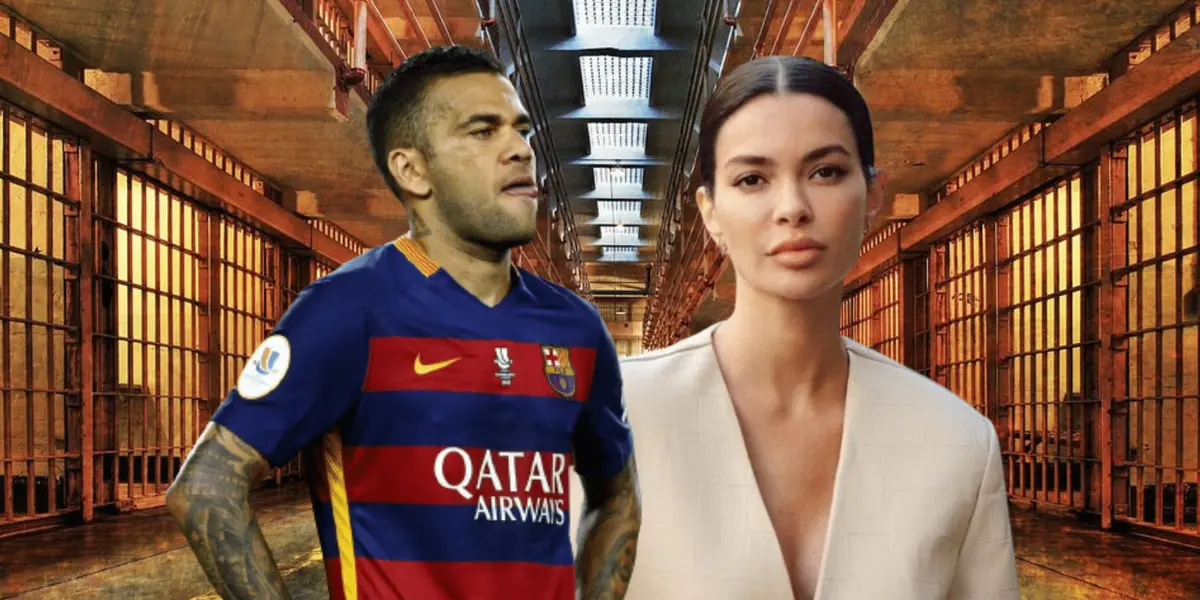 Dani Alves recibió noticias sobre su caso, mientras Joana Sanz se ha desentendido por completo del caso