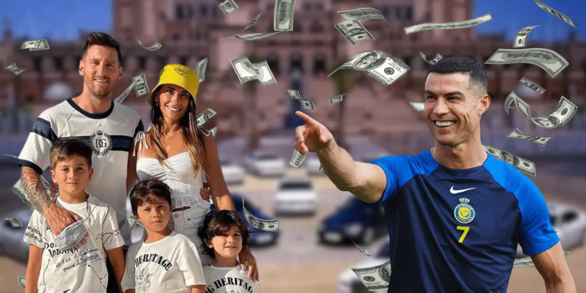 El astro argentino está viviendo unas vacaciones y fiestas de lo más tranquilas y humildes que se puede. Mientras que CR7 recibe lujos de los árabes a punta pala