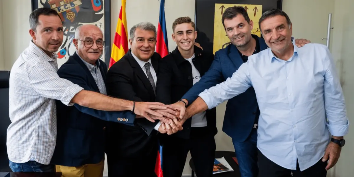 El Barça le renovó por fin al mediocampista de la cantera y mira de cuanto es su cláusula y hasta cuando estará ligado al club