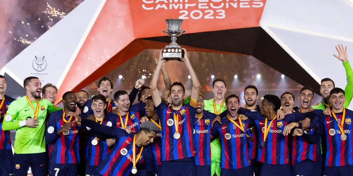 El campeón vigente de LaLiga de España, el Barça, ya conoce a su primer rival de la Supercopa de España que se jugará el año que viene 