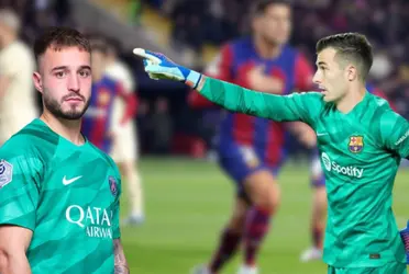 El canterano de 24 años prefirió quedarse para pelearle el lugar a Ter Stegen y ahora está dando sus frutos, mientras así le va a Arnau Tenas en París 