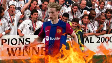 El conjunto blaugrana disputó ayer el partido ante los napolitanos y Frenkie no fue tan gravitante como siempre