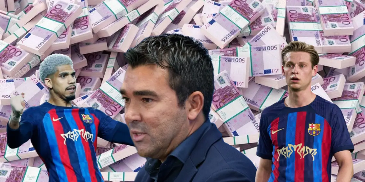 El conjunto blaugrana podría hacerse con la friolera cantidad de 200 millones de euros si deja salir a estos dos jugadores, lo que dijo Deco