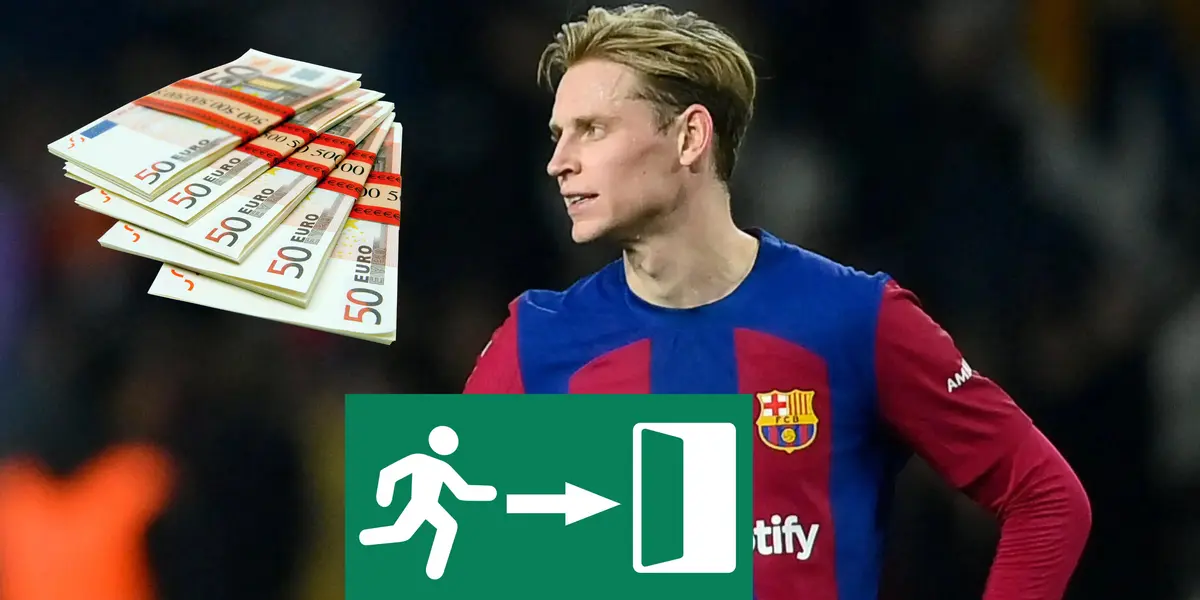 El conjunto blaugrana quería sacarse de encima a de Jong, lo que contestó el jugador en la reunión de hoy