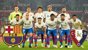 El conjunto blaugrana se enfrenta a los de Pamplona por la jornada adeudada en Liga