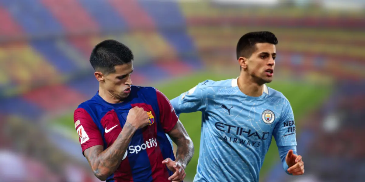 El conjunto blaugrana tiene un problema grande con Cancelo, al que ya querrían quedarse, pero el City tendría demandas altas 