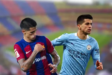 El conjunto blaugrana tiene un problema grande con Cancelo, al que ya querrían quedarse, pero el City tendría demandas altas 