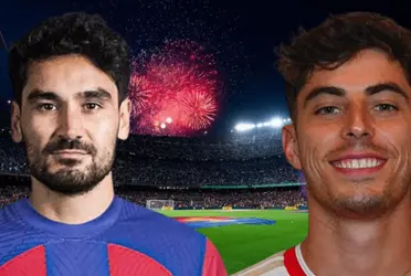 El conjunto blaugrana ya tiene su primer 11 de pretemporada y destaca el alemán Gündogan desde el arranque 