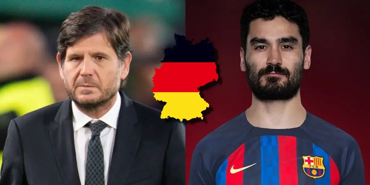 El director de fútbol del Barcelona viajó a Alemania para fichar al mediocentro alemán y podría intentarlo por otro futbolista top