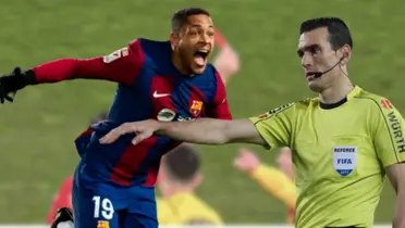 El elenco de Xavi Hernández volvió a ganar un encuentro de Liga y con el arbitraje en contra