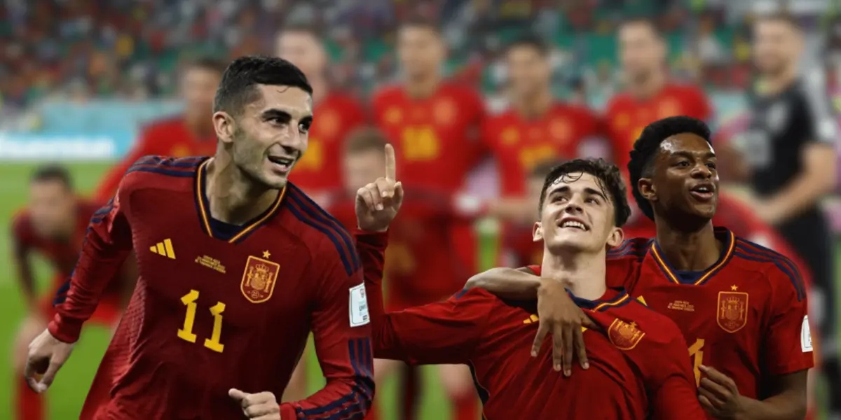 El entrenador de la Roja, de la Fuente, escogió a los tres culés para iniciar en el partido clave de hoy ante Escocia 