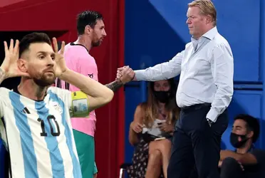 El ex entrenador del Barça y el actual seleccionador de los Países Bajos defendió a Lionel Messi de su compatriota Van Gaal y aprovechó para pegarle al Madrid