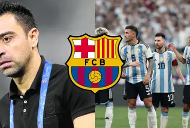 El jugador argentino que dejó encantado a Xavi con su actuación más reciente