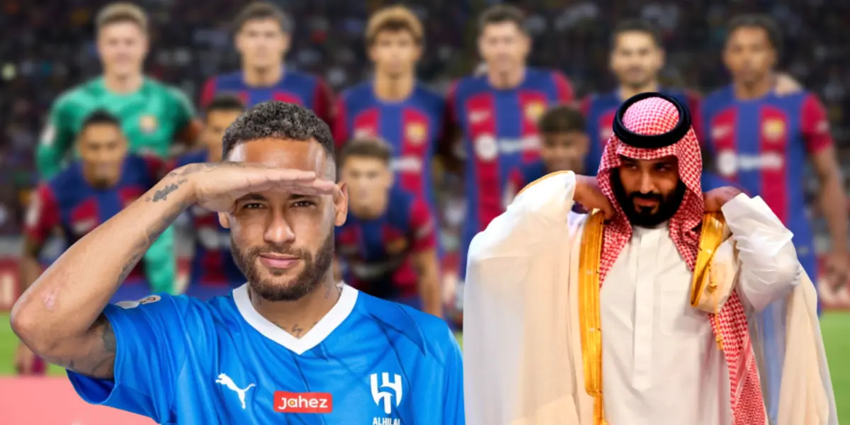 El jugador que está marcado para ser el que reemplace a Neymar en el Al-Hilal tras su lesión y el Barça podría sacarle mucho dinero