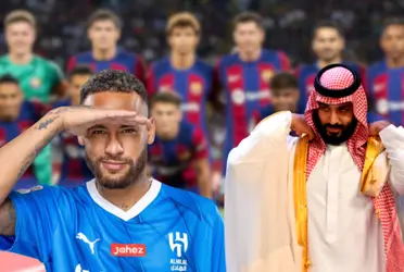 El jugador que está marcado para ser el que reemplace a Neymar en el Al-Hilal tras su lesión y el Barça podría sacarle mucho dinero