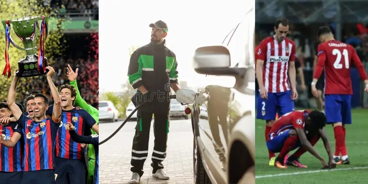 El jugador que pasó por Barcelona y traicionó al Atlético Madrid, ahora tiene una gasolinera