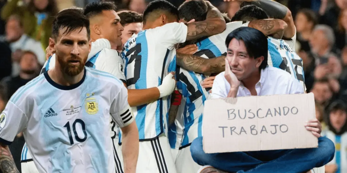 El jugador que se ganó la enemistad de Messi en la selección, ahora no tiene trabajo al haber sido echado de su club