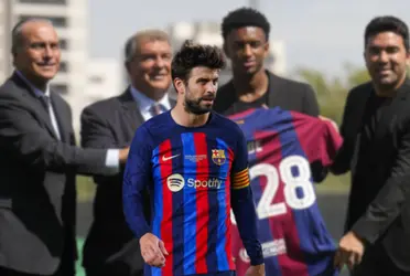 El lateral izquierdo del Barça renovó su vínculo hasta el 2028 y habló de todo un poco, como la presión de llevar la dorsal 3 de Gerard Piqué 