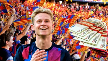 Frenkie puede salir del Barça y mira por cuanto lo venderían los aficionados 